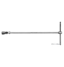 Ключ Т-образный YATO с торцевой головкой М17 мм на кардане; 180 х 450 мм [10/40]