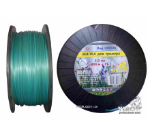 Жилка для тримера ТРИКУТНИК TM VIROK : Ø= 3.0 мм, l= 300 м (бобіна)