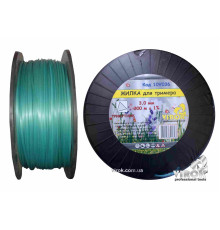 Жилка для тримера ТРИКУТНИК TM VIROK : Ø= 3.0 мм, l= 300 м (бобіна)