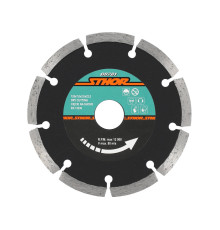 Диск відрізний алмазний сегментний STHOR : Ø= 125 мм, t-2.0 х h- 7 мм по кам, бетоні, кераміці [20]