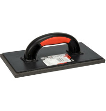 Терка пластикова з гумовою прокладкою t= 8 мм YATO 270x 130 мм, для фугування швів керамічної плитки