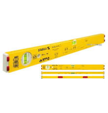 Рівень сантехніка STABILA Type 80 M Installation : L= 100 см, 2 капсули, магнітний, сантех-розмітка