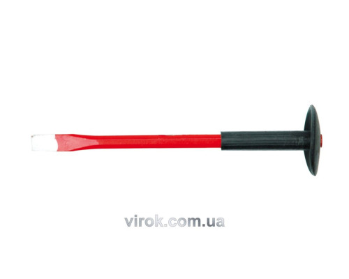 Зубило каменяра VOREL з гумовою ручкою 250 мм [12/72]