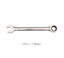 Ключ рожково-накидный YATO с трещаткой: CrV, М=30 мм, L=400 мм 72T [6/24]