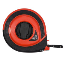 Рулетка вимірювальна скловолоконна YATO : L= 20 м, b= 15 мм, ручне змотування, закритий корпус [10]