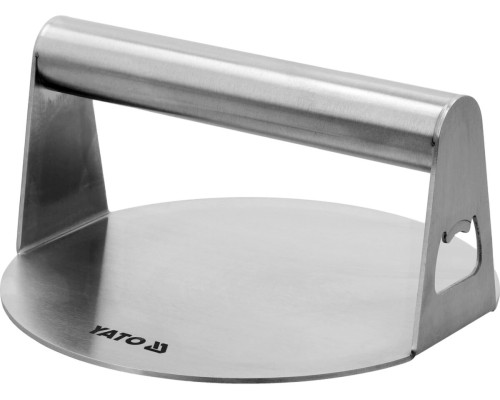 Прес ручний для м'яса YATO з нержавіючої сталі; 160х 155 мм, h= 75 мм [6/24]