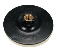 Диск з войлоком для полірування YATO Ø= 125 мм, h= 10 мм, різьбове кріплення М14 [150]