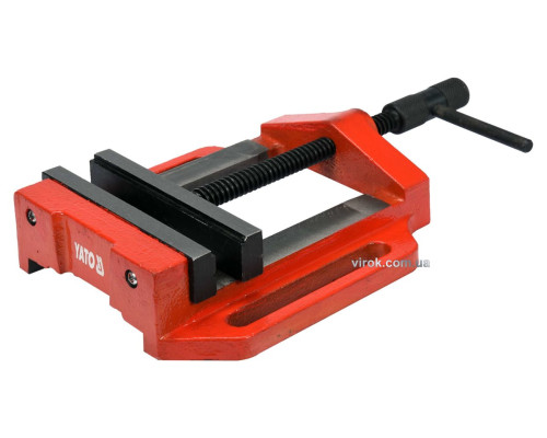 Лещата для верстатів YATO; корпус- 160 мм, губки- 150 мм, розвід губ- 120 мм [2]