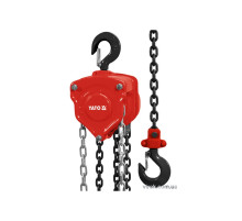 Лебідка ланцюгова ручна YATO : H= 3 м, F= 5 т [1]