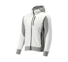 Худой флисовый из полиэстера YATO размер XXL, бело-серый, 5 карманов [20]