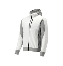 Худой флисовый из полиэстера YATO размер XXL, бело-серый, 5 карманов [20]