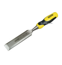 Стамеска STANLEY "DynaGrip" : L= 159 мм, жало W= 32 мм.