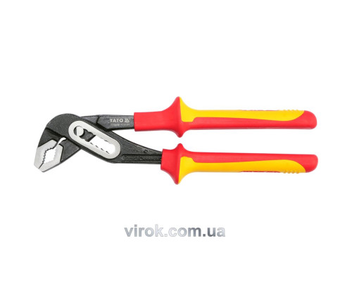 Кліщі переставні діелектричні YATO : L= 250 мм, до 1000V [6/24]