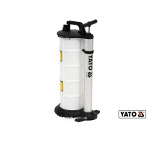 Насос для отсоса масла для грузовой и с/х автотехники YATO: 9л, 3 зонда, из полипропилена[4]