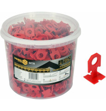 Кліпси для викладання керамічної плитки VOREL : 3 мм, t≤ 14 мм. 400 шт.(DW)