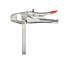 Кліщі затискні YATO : L= 260 мм, діапазон  0-150 мм з тримачем [2/16]