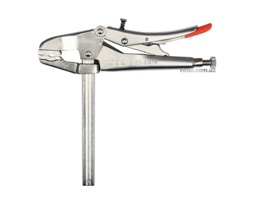 Кліщі затискні YATO : L= 260 мм, діапазон 0-150 мм з тримачем [2/16]