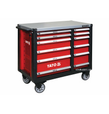 Шафа-візок для інструментів YATO з 12 шуфлядами, 1000 x 1130 x 570 мм [1]