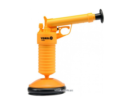 Помпа пневматична, ручна для прочистки каналізаційних труб VOREL Ø= 63, 135 мм [10/160]