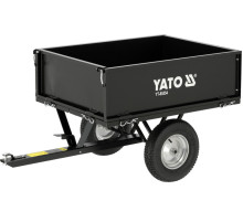 Причіп 1-вісний до тракторів YT-85550,YT-85551,YT-85552 YATO:макс.навант-225 кг,габар-970x715x 340мм