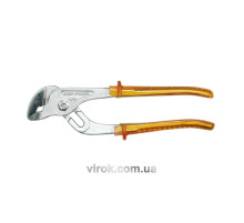 Кліщі переставні VOREL : L= 250 мм, з ПВХ ручками [6/60]