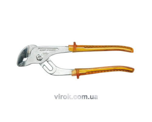 Кліщі переставні VOREL : L= 250 мм, з ПВХ ручками [6/60]