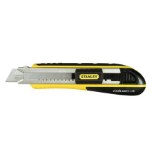 Ніж STANLEY "FatMax" Cartridge з висувним лезом з відломними сегментами : M= 18 мм, L= 180 мм.