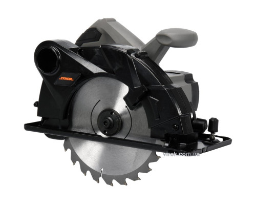 Пила дискова мережева STHOR : P= 1200 Вт, Ø= 160/20 мм, глибина різу- 52 мм, 4800 об/хв(DW)
