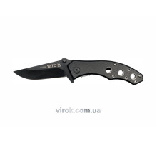 Ніж складний YATO : металева ручка, L= 190 мм [12/120]