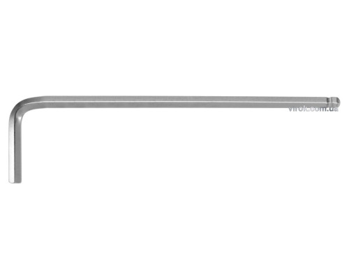 Ключ 6-гранний Г-подібний 2-сторонній YATO Cr-V, М 3 мм, з кульовим наконечником, 20 х 100 мм [250]