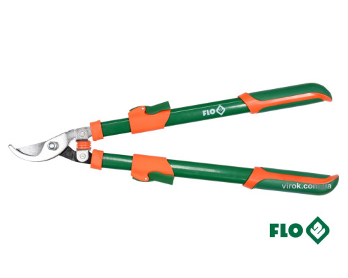 Секатор до гілок FLO d= 30 мм, з телескопічними ручками l= 660-910 мм [12/180]
