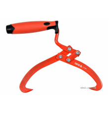 Кліщі для перенесення дерев'яних колод YATO : Ø= 180 мм, l= 330 мм [20]