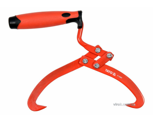 Кліщі для перенесення дерев'яних колод YATO : Ø= 180 мм, l= 330 мм [20]