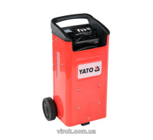 Пуско-зарядное устройство YATO: аккумулятор 12/24 В, 40-240 А, 20-600 Аh, 230 В [1]