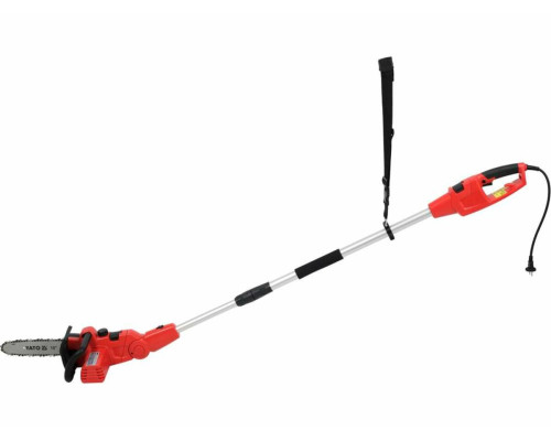 Пила ланцюгова електромережева 230В YATO: 750Вт, шина- 12"/35 см, з телескоп. штангою l=110-170см[1]