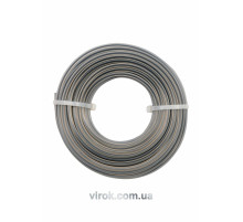 Жилка для тримера трикутник FLO : Ø= 2,4 мм; l= 15 м  [10/120]