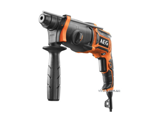 Перфоратор мережевий SDS+ AEG: 800 Вт, 2.4 Дж, 4500 уд/хв, Ø≤ 24мм (бетон) (4935451555)