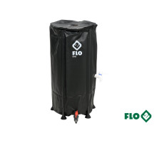 Бак збірний дощової води з ПВХ FLO : 100 л, Ø=3/4", Ø40 x 78 см, стійкий до УФ променів [6]