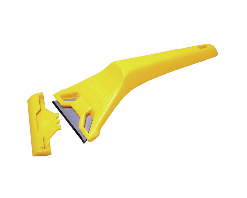 Скребок STANLEY для скла, пластмасовий зі стандартними лезами шириною 60 мм , L = 170мм
