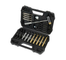 Пробійники прецизійні YATO: Ø= 20 мм, з молотком- 200 г, компл. 21 од. [20]