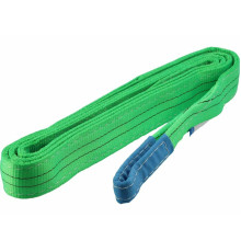 Строп пасовий з поліестеру VOREL 2 петлі по 30 см, заг. l=4 м, шир.- 60 мм, макс. навантаж- 2 т [20]