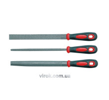 Рашпилі VOREL Набір 3шт, l=200 мм [10/20]