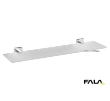 Полка стеклянная настенная FALA, l=52 см; крепление дюб/шуруп [4/8]
