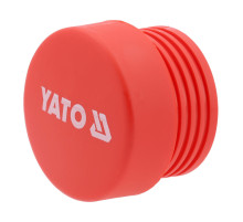 Наконечник змінний для молотка YT-45482 YATO Ø= 50 мм з високопружного поліетилену [50]