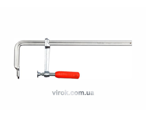 Струбцина кована з пластиковою ручкою YATO, l=600х120 мм [10]