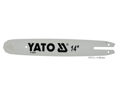 Шина для пили YATO l= 14"/ 36 см (50 ланок) 3/8" (9,52 мм).Т-0,322"(8,2 мм)YT-84950, YT-84960 [20]