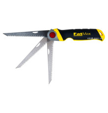 Ножівка по гіпсокартону розкладна STANLEY "FatMax" : з полотном L= 130 мм, 8 зуб/1"