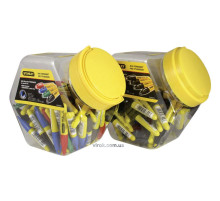 Маркер STANLEY "Mini": черный, заостренный наконечник. [72] (Шт/Уп)