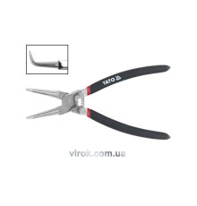 Знімач стопорних кілець YATO загн. (зжим) l=200мм [6/60]