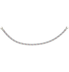 Шланг водопровідний з опліткою з нерж сталі FALA l= 600мм, Ø= 8/12, з'єднання F-3/8" х F-3/8" 1 МПа